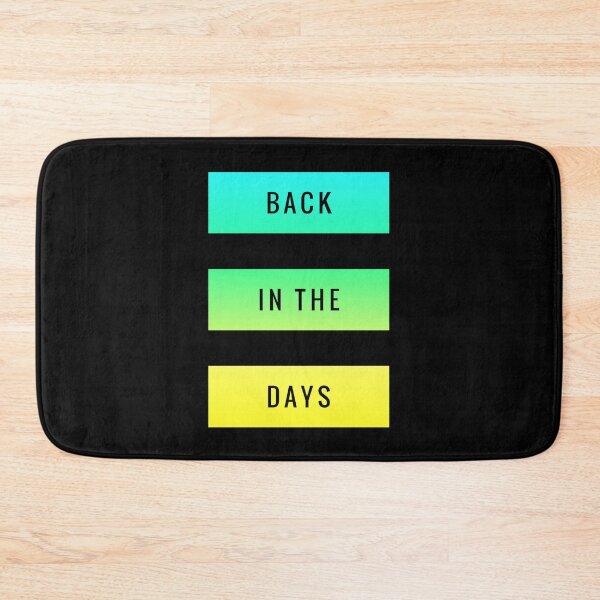 Item preview, Back In The Days designed and sold by ReVamp  Store.