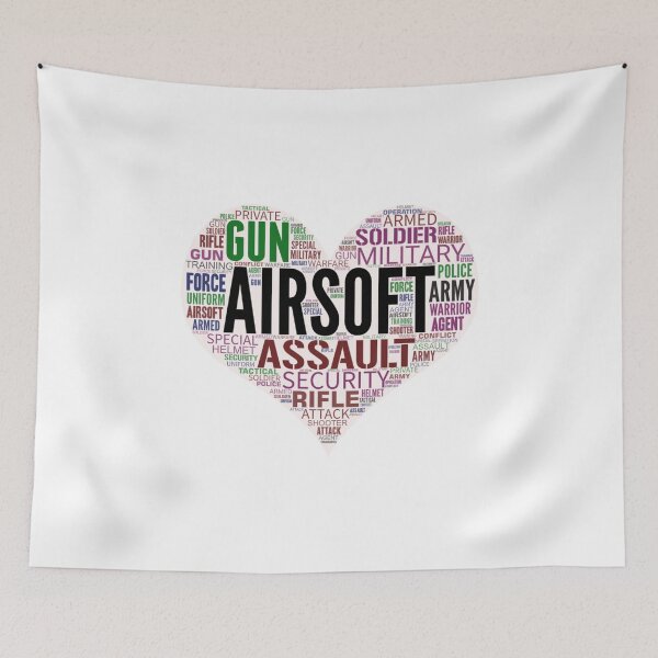 Item preview, Airsoft Lover Gun Player Funny Gift designed and sold by TastefulTees.