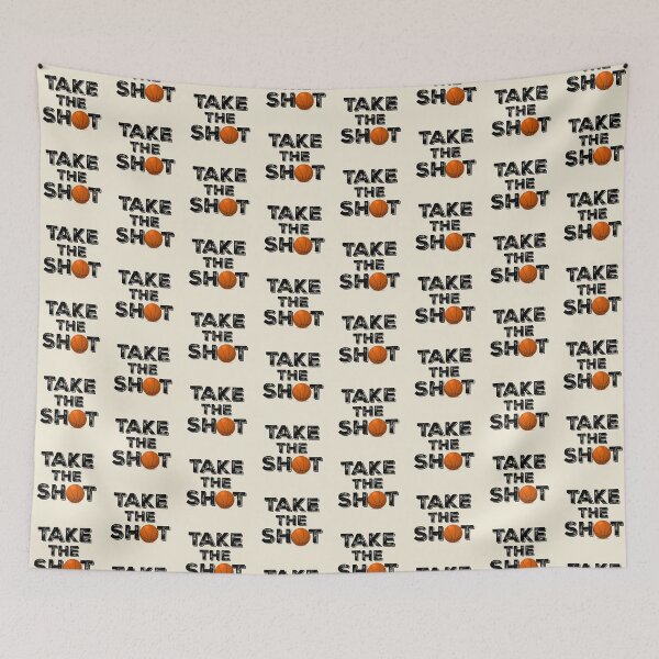 Item preview, Take the Shot Basketball Quote designed and sold by motivateme.