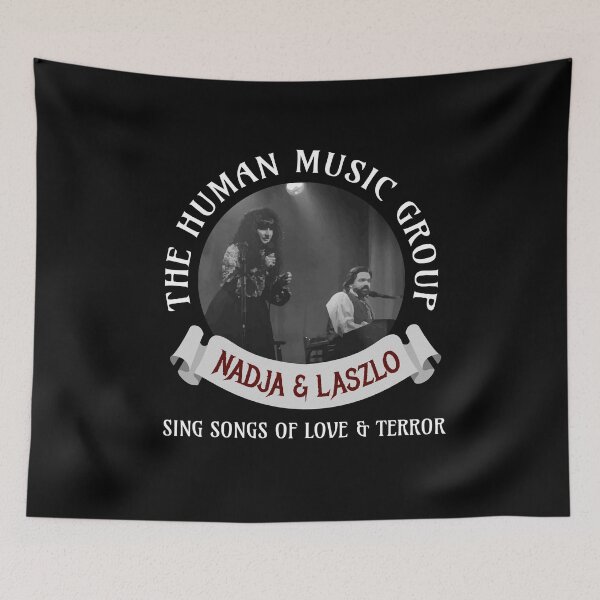 Item preview, Human Music Group - Nadja & Laszlo - What We Do in the Shadows designed and sold by silverhexagon.