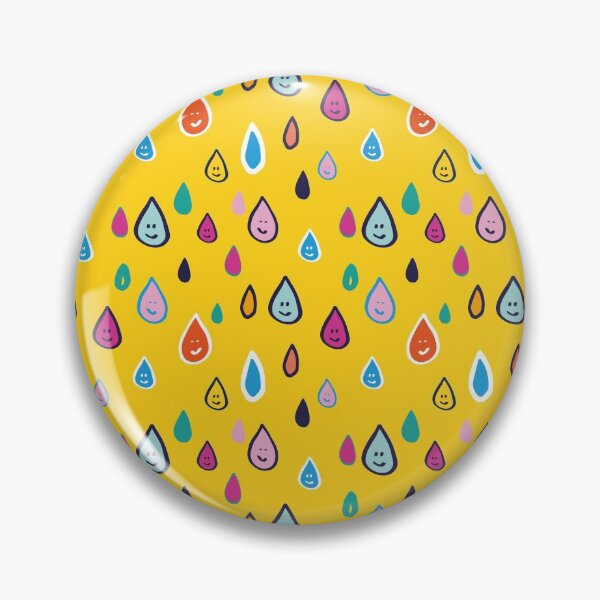 Item preview, Happy Rain (Yellow) designed and sold by Amy Onuchi.