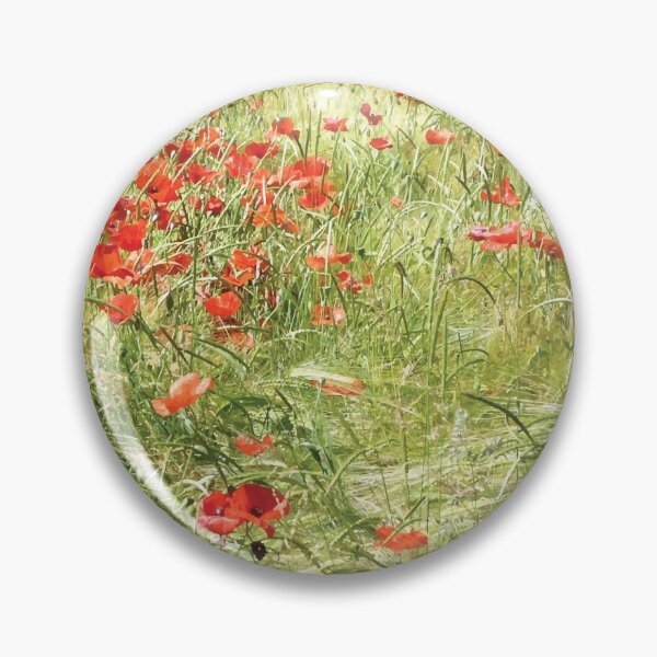 Item preview, Poppies Growing on the Edge of a Wheatfield designed and sold by PlanetPrints.