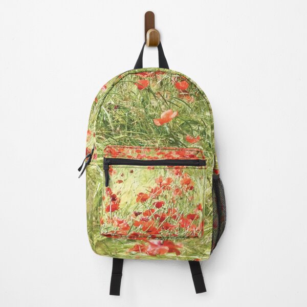 Item preview, Poppies Growing on the Edge of a Wheatfield designed and sold by PlanetPrints.