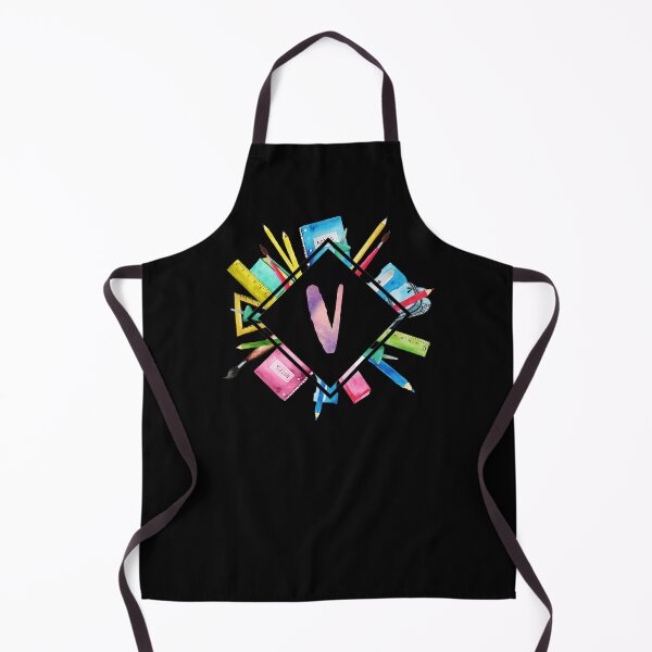 Item preview, Back To School Personalized Monogram Letter V designed and sold by MysticMagpie.