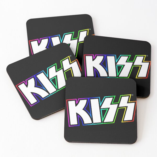 Item preview, KISS Band Logo - Spectrum Glow Design designed and sold by art-by-shadab.