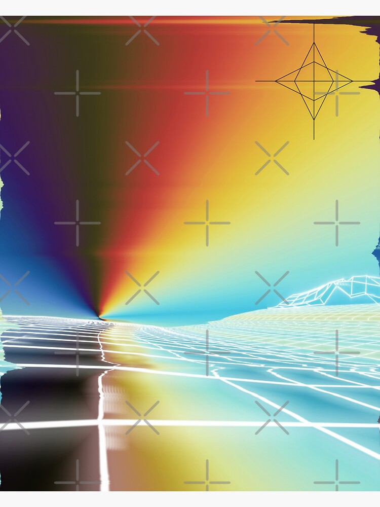 "Driving Towards the Daylight" Sticker by joahdesign Redbubble