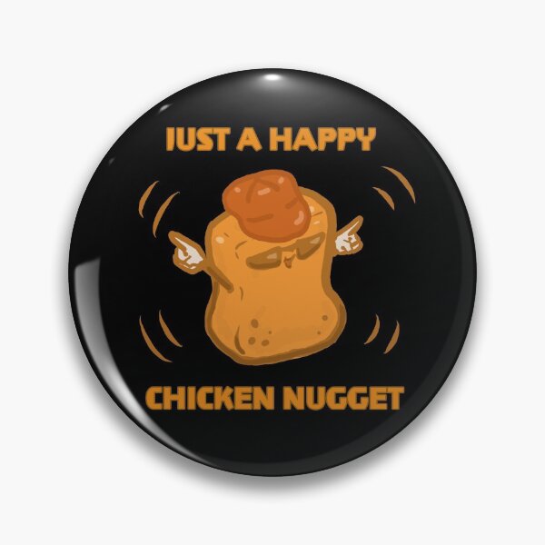 Item preview, Hipster chicken nugget designed and sold by AnyssNara.