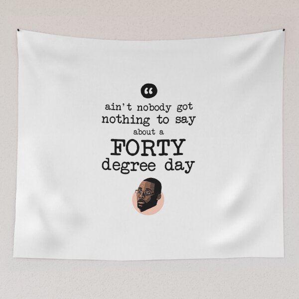Item preview, Ain't nobody got nothing to say about a forty degree day designed and sold by Bobby Shaftoe.
