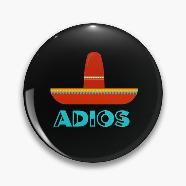 Item preview, Adios mexican  hat in a black  background.  designed and sold by Moussa  Sussi.
