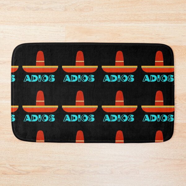 Item preview, Adios mexican  hat in a black  background.  designed and sold by Moussa  Sussi.