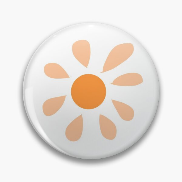 Item preview, orange sun flower  designed and sold by earthtoaura.