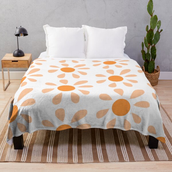 Item preview, orange sun flower designed and sold by earthtoaura.
