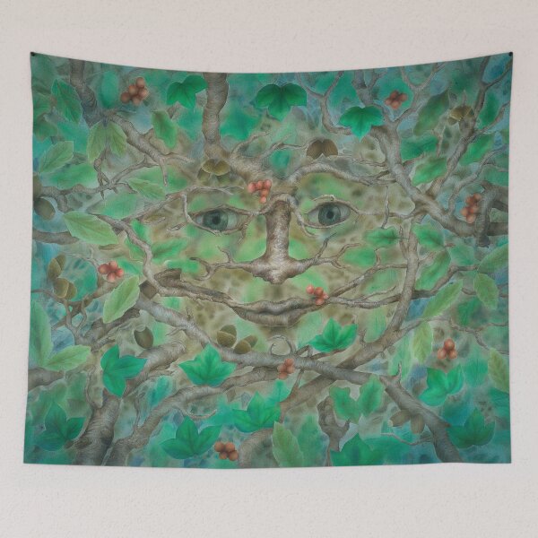 Item preview, Green Man designed and sold by Gill Nicholas Delusions.