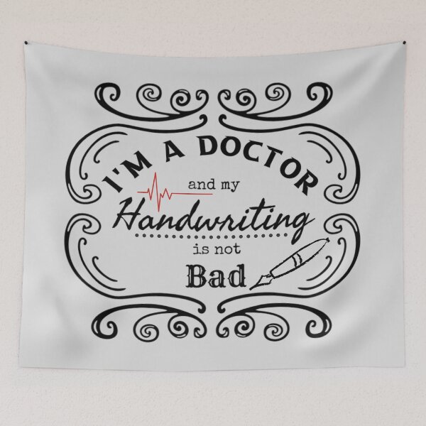 Item preview, Doctor's handwriting designed and sold by meetmymemories.