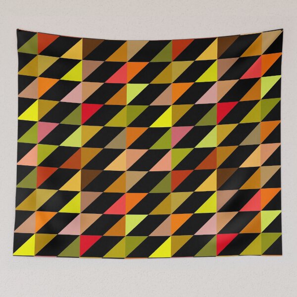 Item preview, Geometric Pattern 15 (autumn triangles) designed and sold by Geometric Patterns.