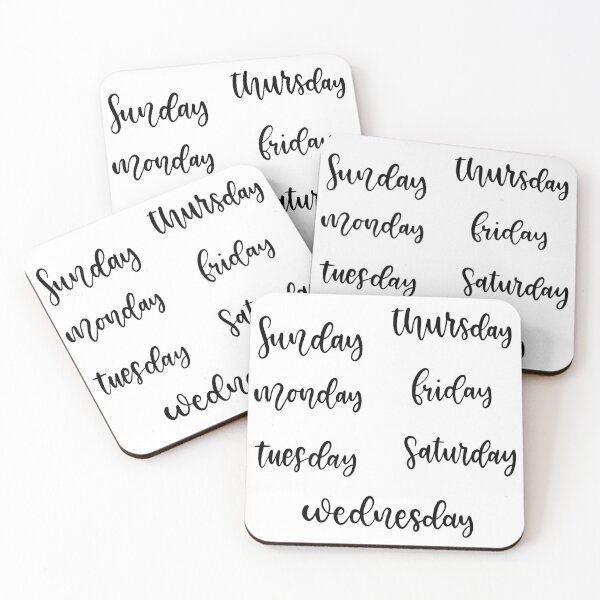 Item preview, Days of the Week Sticker Pack designed and sold by Slletterings.