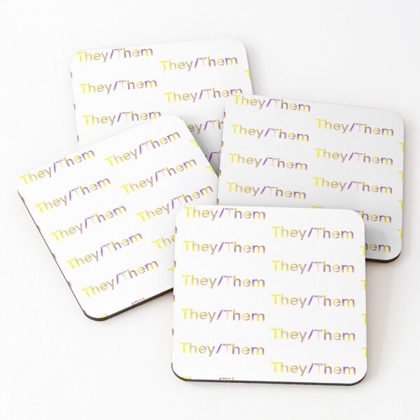 Item preview, They/Them designed and sold by KhaddeShop.