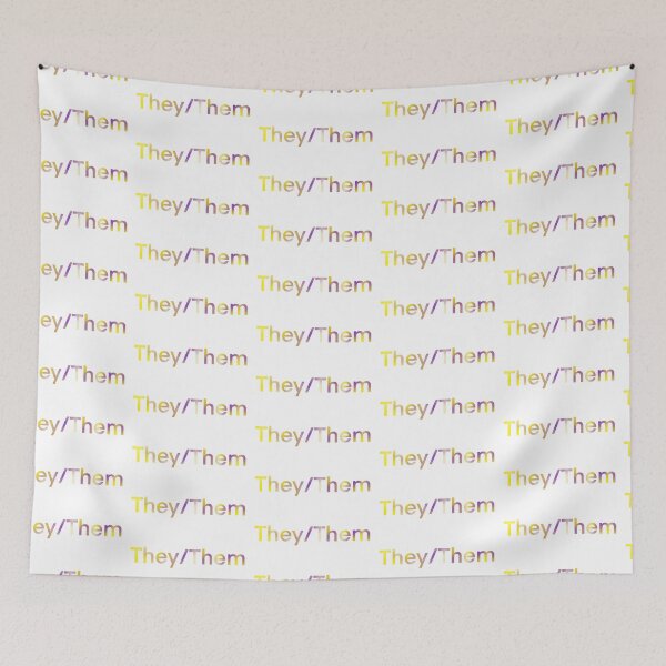 Item preview, They/Them designed and sold by KhaddeShop.