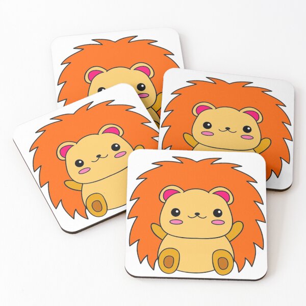 Item preview, Cute Lion Teddy Kawaii  designed and sold by Mywaymylife.