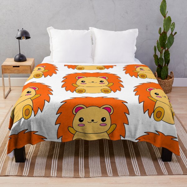 Item preview, Cute Lion Teddy Kawaii  designed and sold by Mywaymylife.