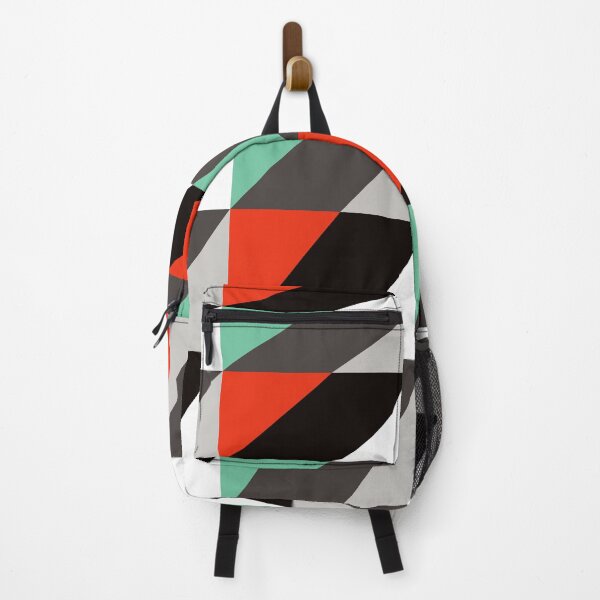 Item preview, Geometric Pattern 12 (red, green black triangles) designed and sold by Geometric Patterns.