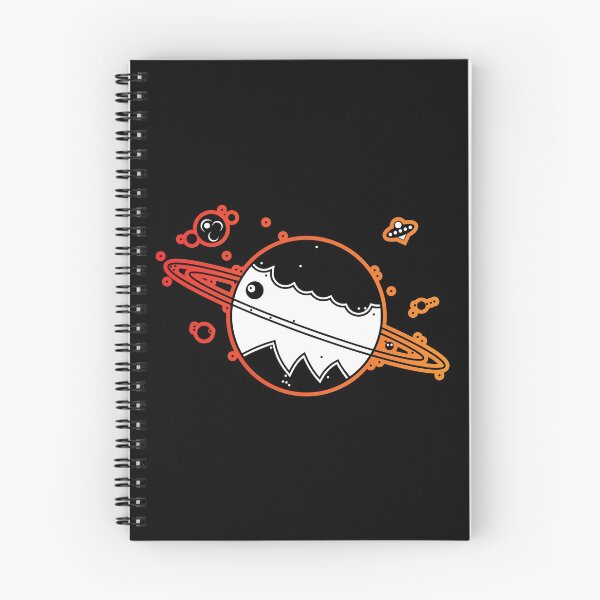 Item preview, Planet (Black / White / Red Orange Gradient) designed and sold by Ludogorek.