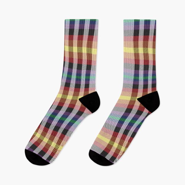Aperçu de l'œuvre Rainbow Glen Plaid Tartan Pattern créée et vendue par Siu-Hong Mok.