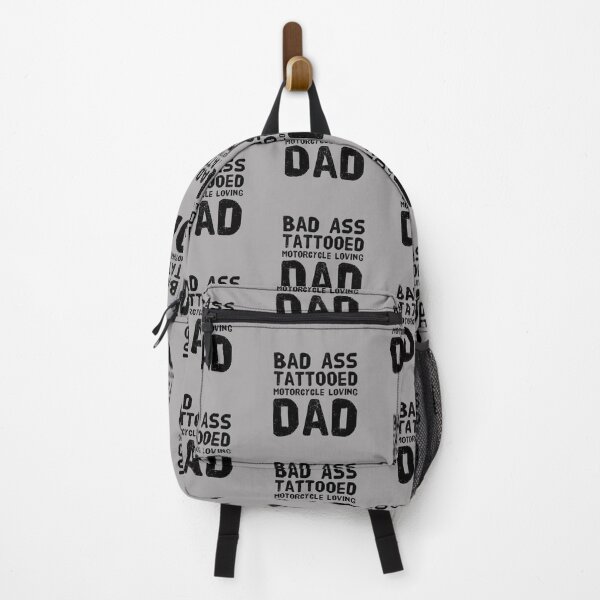 Item preview, Bad Ass Tattooed, Motorcycle Loving Dad designed and sold by PetitePeche.