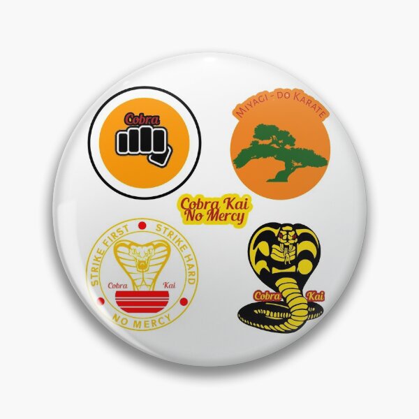 Item preview, Cobra Kai sticker Pack designed and sold by thebearderhood.