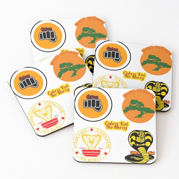 Item preview, Cobra Kai sticker Pack  designed and sold by thebearderhood.