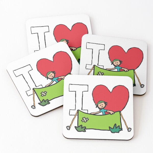 Item preview, I Love Camping designed and sold by Mark-Ewbie.