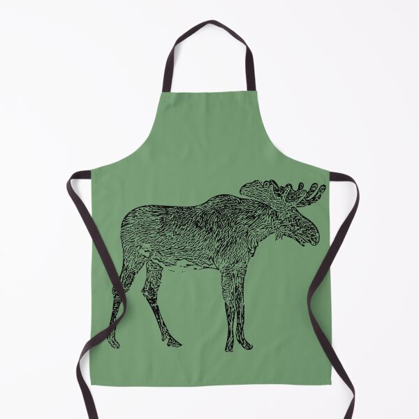 Item preview, Bull Moose Black Print designed and sold by designsasstultd.