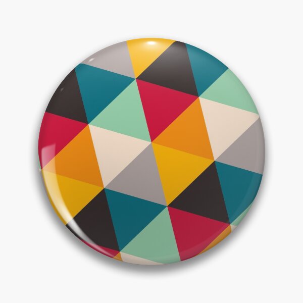 Item preview, Multicolor triangles designed and sold by Geometric Patterns.