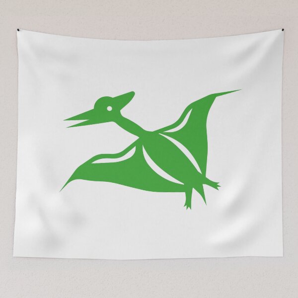 Item preview, Flying pterodactyl Cute dinosaur Pteranodon designed and sold by Tanja Dianova.