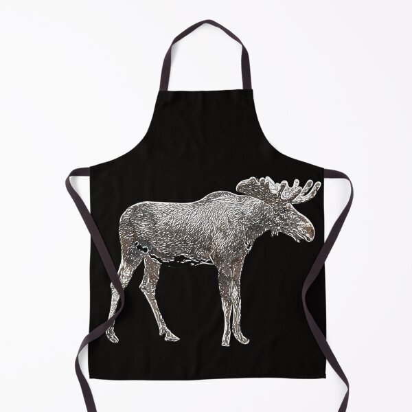 Item preview, Bull Moose White Alternate Print designed and sold by designsasstultd.