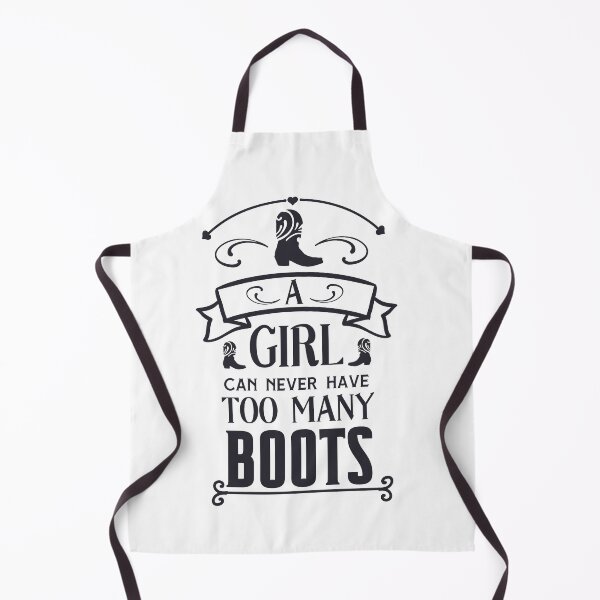 Item preview, A Girl Can Never Have Too Many Boots designed and sold by IllusionFuzion.