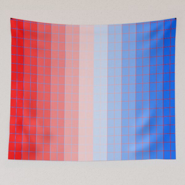 Item preview, Blue and Red Squares vertical designed and sold by ben-taylor1234.