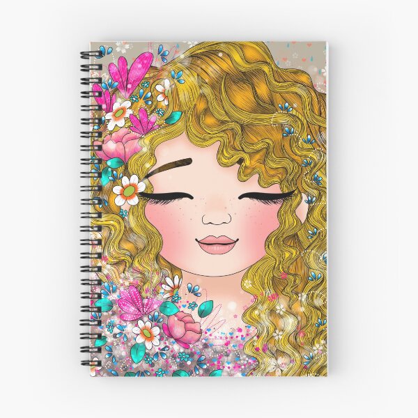 Aperçu de l'œuvre Fille aux Fleurs 4 créée et vendue par fanny offre.