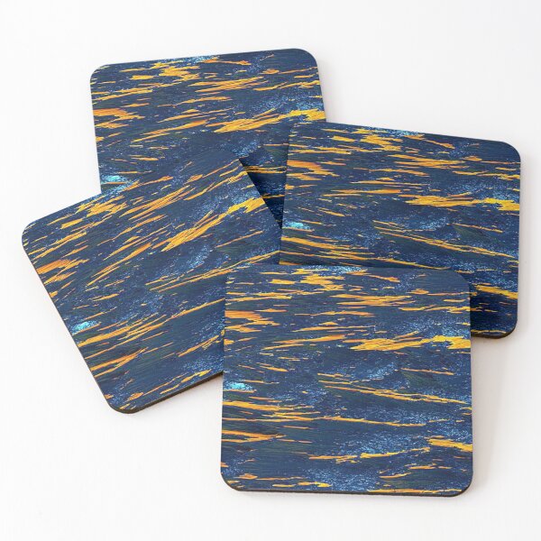 Item preview, Acrylic Blue in Royal Yellow designed and sold by lotusbud.