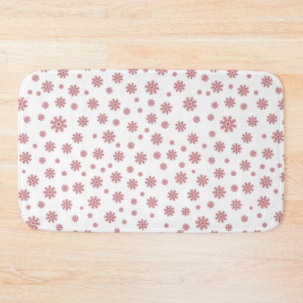 Item preview, Red Snowflakes Christmas Pattern designed and sold by Aysel's Designs.