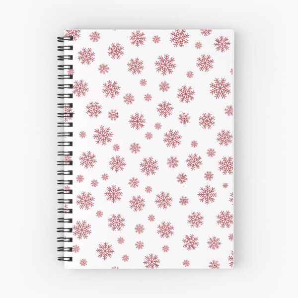 Item preview, Red Snowflakes Christmas Pattern designed and sold by Aysel's Designs.