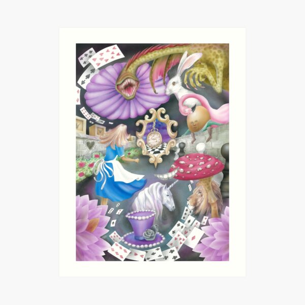 Alice's World Art Print