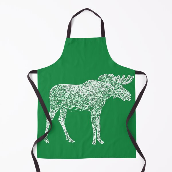 Item preview, Bull Moose White Print designed and sold by designsasstultd.