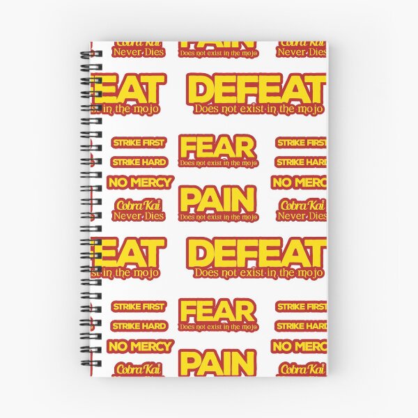 Item preview, Cobra kai Quote sticker Pack  designed and sold by thebearderhood.