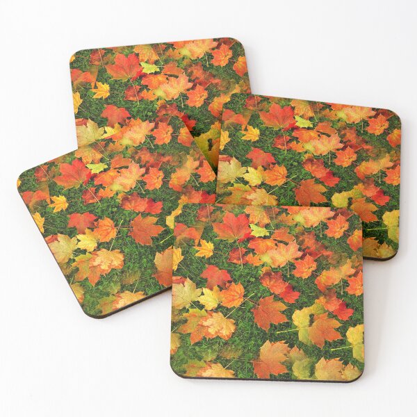 Item preview, Psychedelic Autumn Maple Leaves  designed and sold by msangiemoon.