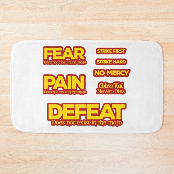 Item preview, Cobra kai Quote sticker Pack designed and sold by thebearderhood.