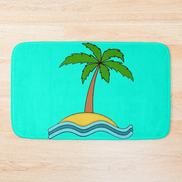 Item preview, Simple Cartoon Palm Tree Island Beach Design designed and sold by Now-Thats-Crazy.