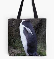 Yellow Eyed Penguin Bird Portrait Tote Bag