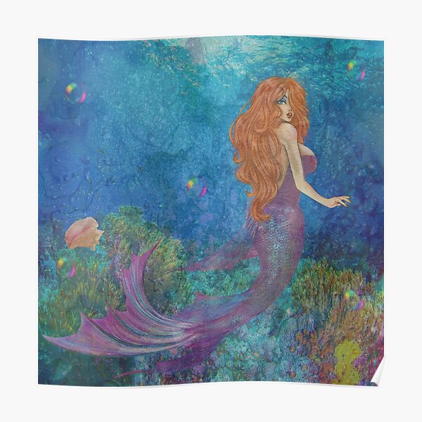 Mystical Mermaid Poster