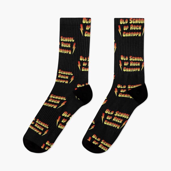 Item preview, Old School of Rock Grandpa designed and sold by RamiBeans.